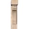 Ekena Millwork Merced Block Smooth Bracket w/ Offset Brace, Douglas Fir, 5 1/2"W x 16"D x 24"H BKT0604X16X24MRC05SDF - alternate 3